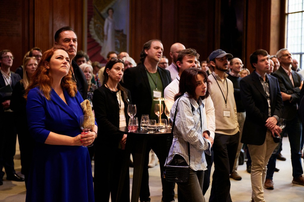 Guests gathered at RICS for the Forest City report launch